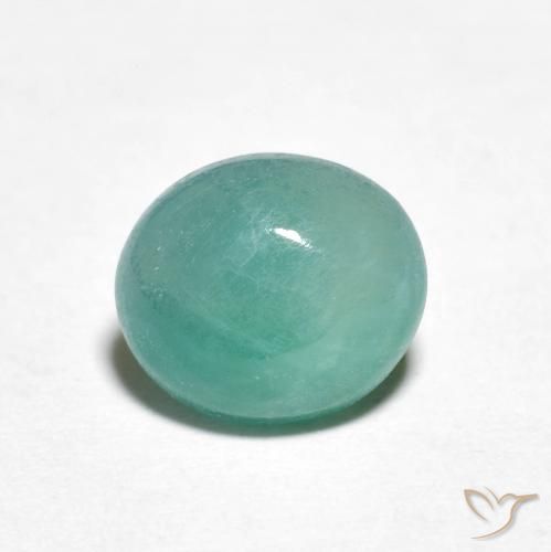 2.13ct Natürlicher grün-blau Grandidierit, Oval, Lichtdurchlässig