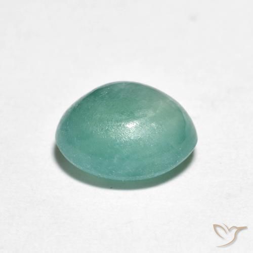 9,17 ctw natürlicher grün-blau Grandidierit, Oval, Lichtdurchlässig