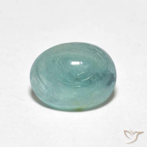 1.96ct Natürlicher Blau-grün Grandidierit, Oval, Lichtdurchlässig