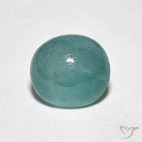 1.21ct Natürlicher Mittelgrün Blau Grandidierit, Oval, Lichtdurchlässig