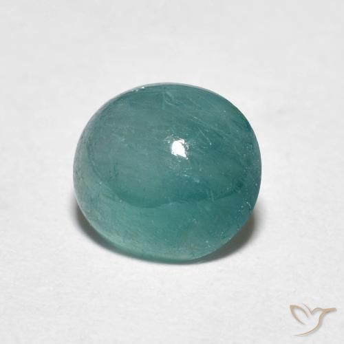 9,17 ctw natürlicher Mittelgrün Blau Grandidierit, Oval, Lichtdurchlässig