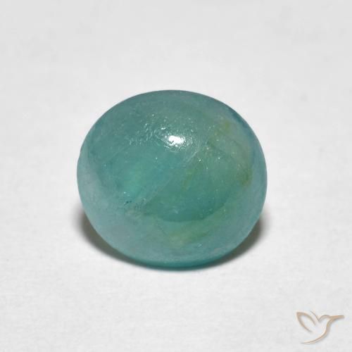 1.09ct Natürlicher Mittelgrün Blau Grandidierit, Oval, Lichtdurchlässig