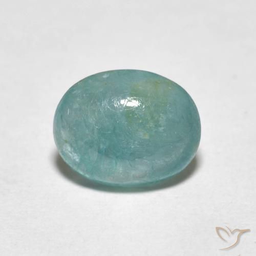 1.40ct Natürlicher grün-blau Grandidierit, Oval, Lichtdurchlässig