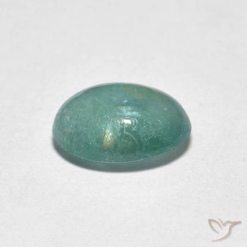 9,17 ctw natürlicher grün-blau Grandidierit, Oval, Lichtdurchlässig