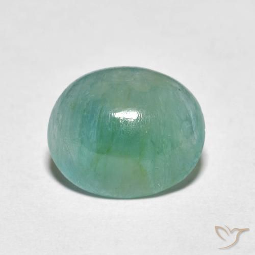 2.98ct Natürlicher Grün-Blau-Ton Grandidierit, Oval, Lichtdurchlässig