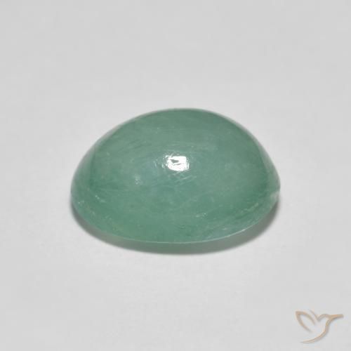9,17 ctw natürlicher grün-blau Grandidierit, Oval, Lichtdurchlässig