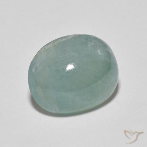 9,17 ctw natürlicher grün-blau Grandidierit, Oval, Lichtdurchlässig