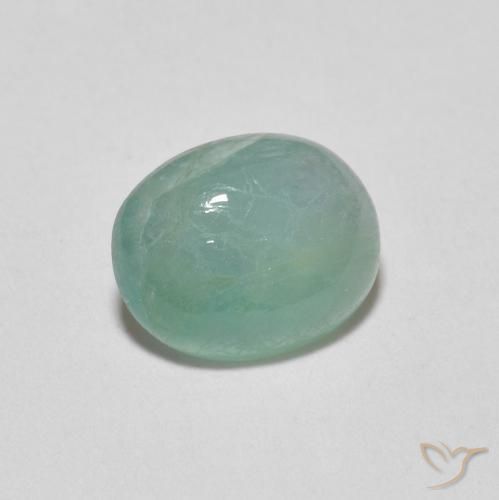 9,17 ctw natürlicher grün-blau Grandidierit, Oval, Lichtdurchlässig