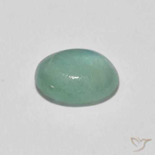 9,17 ctw natürlicher grün-blau Grandidierit, Oval, Lichtdurchlässig