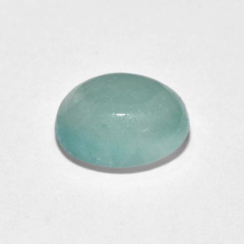 9,17 ctw natürlicher Pale Sea Foam Green Grandidierit, Oval Schliff, Lichtdurchlässig