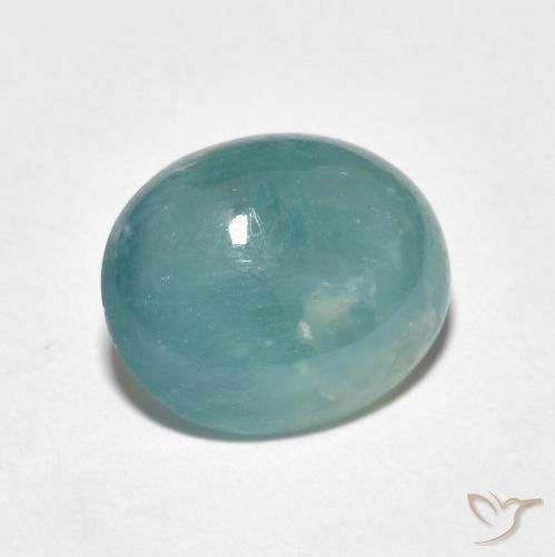 4.83ct Natürlicher Türkis Grandidierit, Oval, Lichtdurchlässig