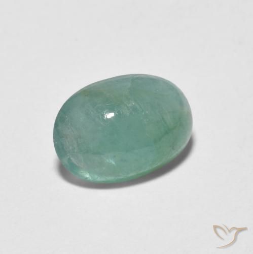 9,17 ctw natürlicher grün-blau Grandidierit, Oval, Lichtdurchlässig