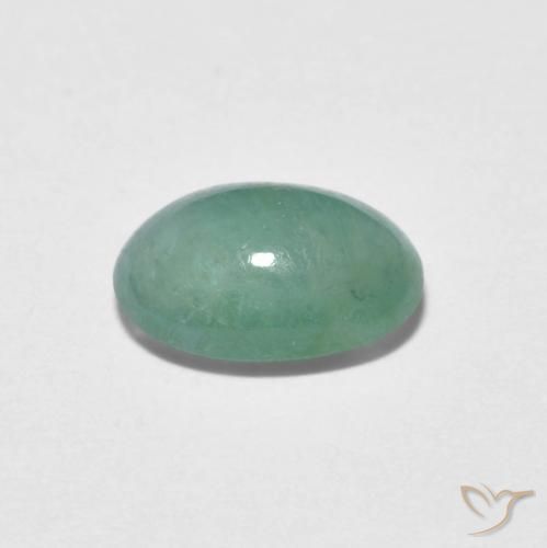 9,17 ctw natürlicher grün-blau Grandidierit, Oval, Lichtdurchlässig
