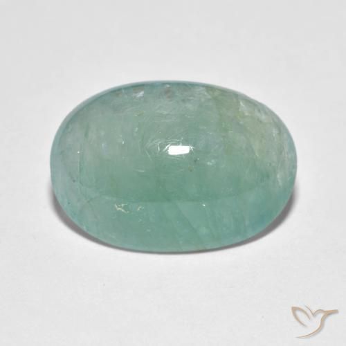 6.34ct Natürlicher Bläulich-grün Grandidierit, Oval, Lichtdurchlässig
