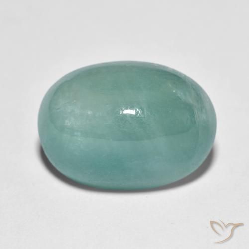 8.92ct Natürlicher Mittelgrün Blau Grandidierit, Oval, Lichtdurchlässig