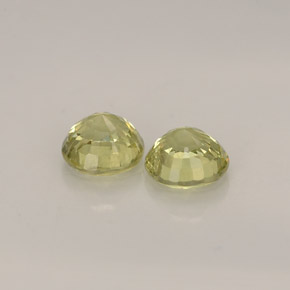  ct natürliche grüner Grossular-Granat-Edelsteine, Rundschliff, VS