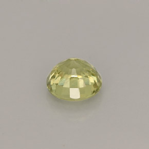0,50 ctw natürlicher gelber Grossular-Granat, Rundschliff, VS