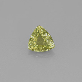 0,65 ctw natürlicher grüner Grossular-Granat, Trillion, VS
