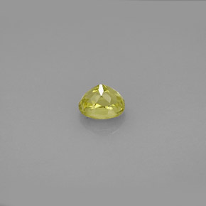 0,64 ctw natürlicher grüner Grossular-Granat, Oval Schliff, VS-SI