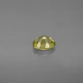 0,49 ctw natürlicher grüner Grossular-Granat, Oval Schliff, VS