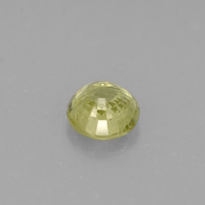 0,40 ctw natürlicher grüner Grossular-Granat, Rundschliff, VS