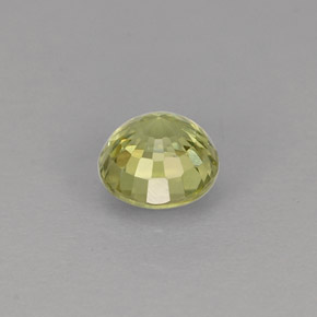 0,49 ctw natürlicher grüner Grossular-Granat, Rundschliff, VVS-VS