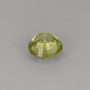 0,46 ctw natürlicher grüner Grossular-Granat, Rundschliff, VVS-VS