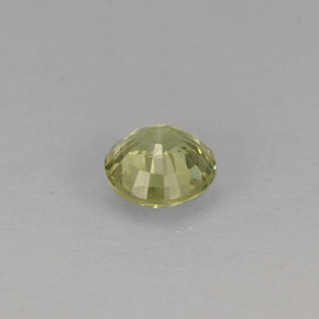 0,35 ctw natürlicher grüner Grossular-Granat, Rundschliff, VVS-VS
