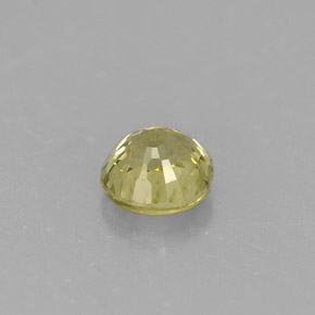 0,46 ctw natürlicher grüner Grossular-Granat, Rundschliff, VS-SI