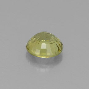 0,54 ctw natürlicher grüner Grossular-Granat, Rundschliff, VS