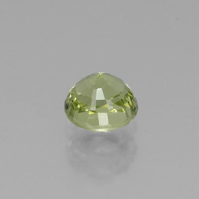 0,61 ctw natürlicher grüner Grossular-Granat, Rundschliff, VS
