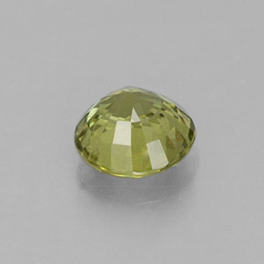 0,47 ctw natürlicher grüner Grossular-Granat, Rundschliff, VS