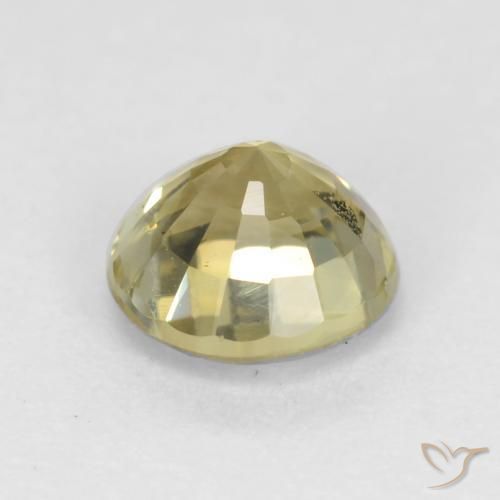 9,17 ctw natürlicher Helles Gold-Gelb Grossularit-Granat, Runden, VS