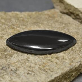 9,17 ctw natürlicher dunkelgrau Hematit, Marquise, Lichtundurchlässig