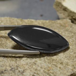 9,17 ctw natürlicher dunkelgrau Hematit, Marquise, Lichtundurchlässig