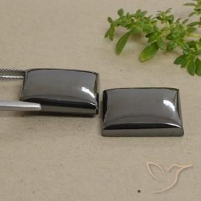56.06 ct natürliche Mittelgrau Hematit-Edelsteine, Baguette, Lichtundurchlässig
