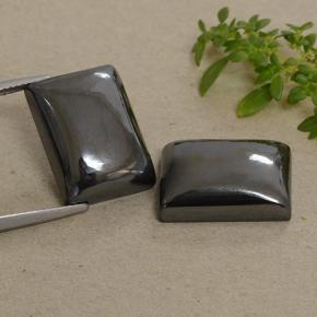 48,80 ct natürliche grauer Hämatit-Edelsteine, Baguette, Lichtundurchlässig