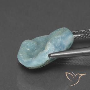 9,17 ctw natürlicher grün-blau Hemimorphit-Druse, Fantasie, Lichtundurchlässig