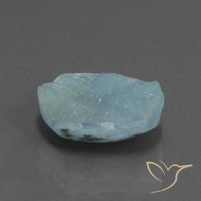 9,17 ctw natürlicher hellblau-grün Hemimorphit-Druse, Fantasie, Lichtundurchlässig
