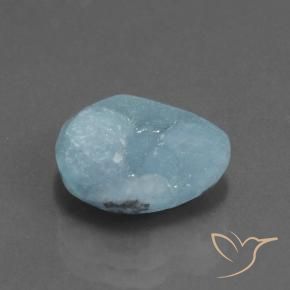 9,17 ctw natürlicher hellblau-grün Hemimorphit-Druse, Fantasie, Lichtundurchlässig