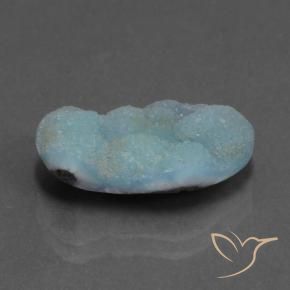 9,17 ctw natürlicher hellblau-grün Hemimorphit-Druse, Fantasie, Lichtundurchlässig