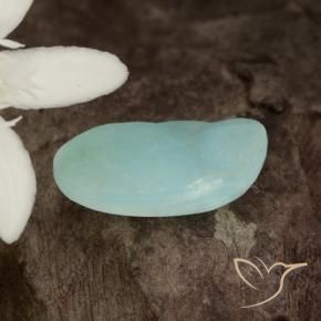 9,17 ctw natürlicher Buschgrün Hemimorphit-Druse, Oval, Lichtdurchlässig