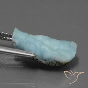 9,17 ctw natürlicher hellblau Hemimorphit-Druse, Fantasie, Lichtundurchlässig