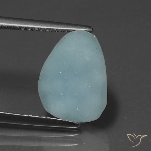 9,17 ctw natürlicher hellblau Hemimorphit-Druse, Ausgefallene Form, Lichtundurchlässig