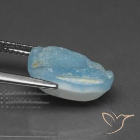 9,17 ctw natürlicher Wasserblau Hemimorphit-Druse, Fantasie, Lichtundurchlässig