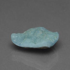 4,91 ctw natürlicher blauer Hemimorphitdruse, Fantasieschliff, Lichtundurchlässig