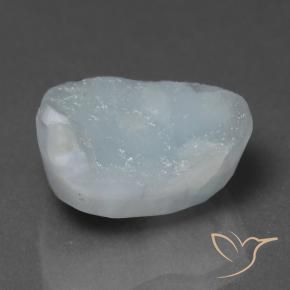 9,17 ctw natürlicher Graublau Hemimorphit-Druse, Fantasie, Lichtundurchlässig