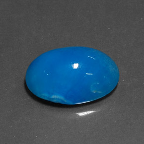 9,17 ctw natürlicher Blau Hemimorphit, Oval Schliff, Lichtundurchlässig