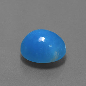 9,17 ctw natürlicher weiß-blau Hemimorphit, Oval Schliff, Lichtundurchlässig