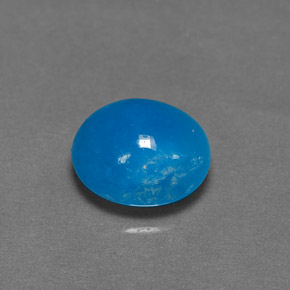 9,17 ctw natürlicher Blau Hemimorphit, Oval Schliff, Lichtundurchlässig